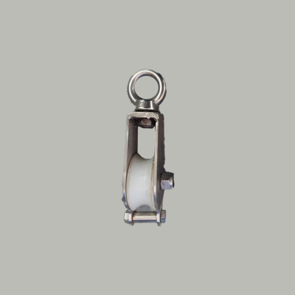 PARANCO IN ACCIAIO INOX CON PULEGGIA IN TEFLON